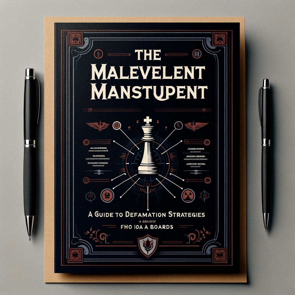 Malevolent Manuscript™ A Guide to Defamation Strategies for HOA Boards ™